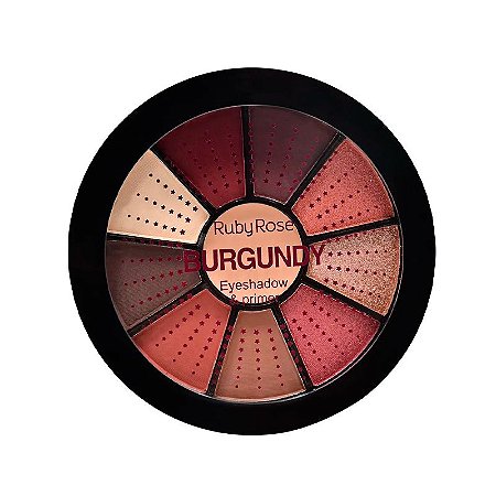 Ruby Rose - Mini Paleta De Sombras - Burgundy