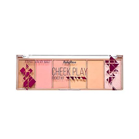 Ruby Rose - Paleta Pocket Cheek Play