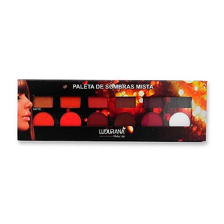 Ludurana V - Paleta de Sombras Matte 12 Cores  7798