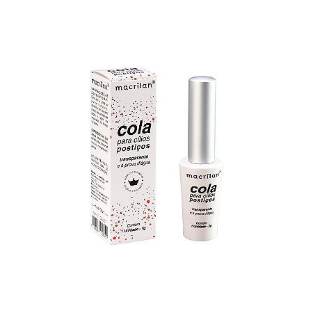Macrilan - Cola para Cílios Postiços Transparente CA 001