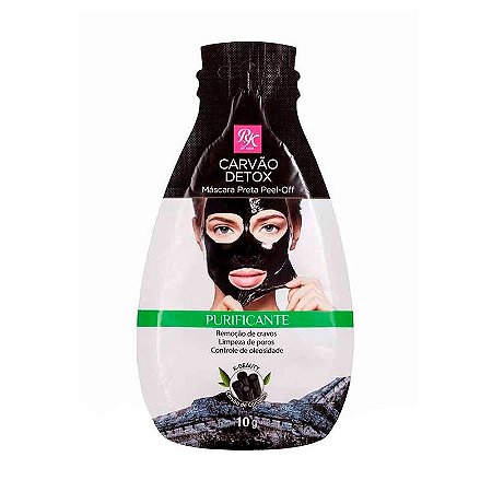 Kiss New York - Máscara Preta Facial Carvão Detox Peel Off