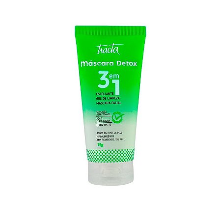 Tracta Máscara Facial Detox 3 em 1