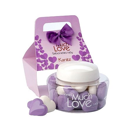 Sabonete Much Love Mini Coração Lilac