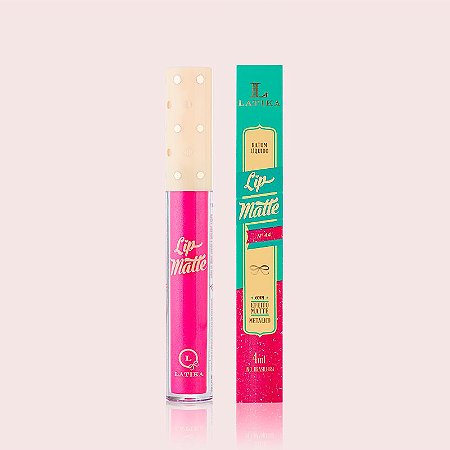 Latika - Batom Líquido Lip Matte Nº 44  Rosa