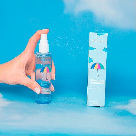 Vizzela - Bruma Facial Nuvem Chuva de Vitaminas