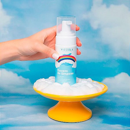 Vizzela - Espuma Facial Nuvem de Limpeza