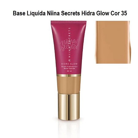 Niina Secrets - Base Líquida Hidra Glow Cor 35