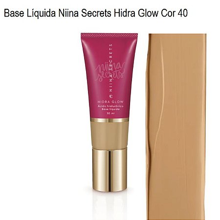 Niina Secrets - Base Líquida Hidra Glow Cor 40
