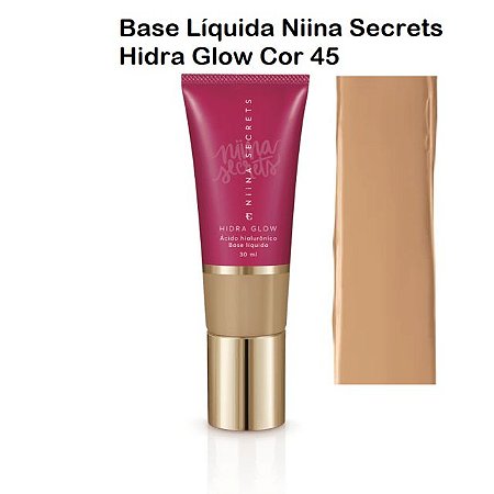 Niina Secrets - Base Líquida Hidra Glow Cor 45