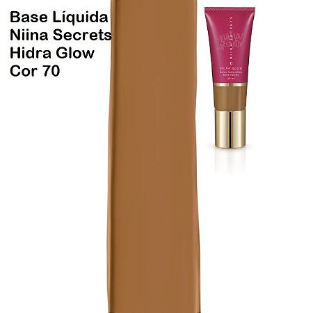 Niina Secrets - Base Líquida Hidra Glow Cor 70