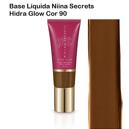 Niina Secrets - Base Líquida Hidra Glow Cor 90