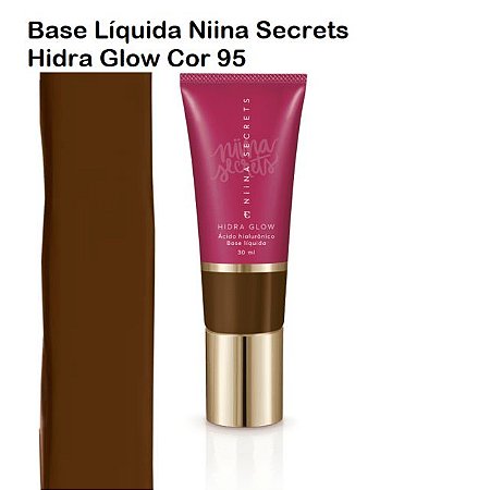 Niina Secrets - Base Líquida Hidra Glow Cor 95