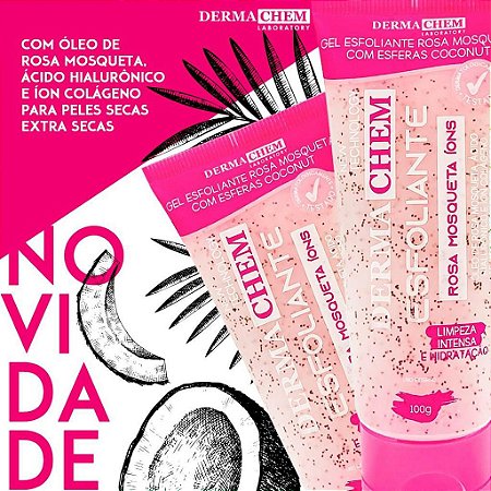 Dermachem - Gel Esfoliante Rosa Mosqueta 100ml