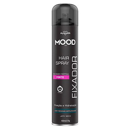 Myhealth - Hair Spray Fixador de Cabelo Forte Mood Aeroflex 400ml