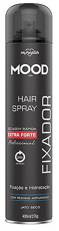 Myhealth - Hair Spray Fixador de Cabelo Extra Forte Mood 400ml