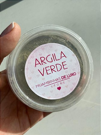 Argila verde - Fracionada em 100g