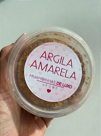 Argila amarela - Fracionada em 100g