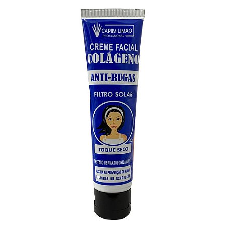 Capim Limão - Creme facial Anti Rugas 40g