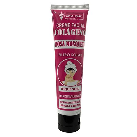 Capim Limão - Creme facial Rosa Mosqueta 40g