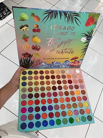 Paleta de Sombras com 99 cores