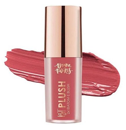 Bruna Tavares - BT Plush 2x1 Batom e Blush Vintage