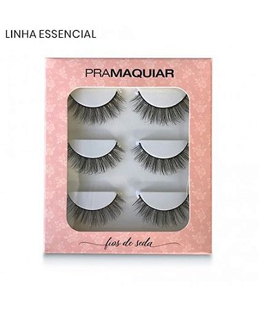 PraMaquiar - 3 Pares de Cílios Audrey