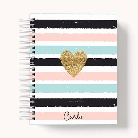 Caderno Personalizado - Coração