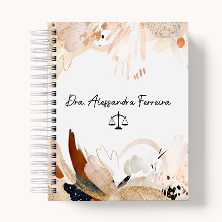 Agenda Jurídica Permanente - Capa Abstrata