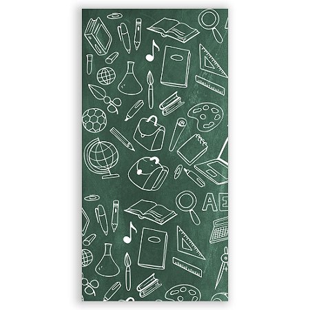 Capa Faixa Lateral Sublimado - Volta as Aulas