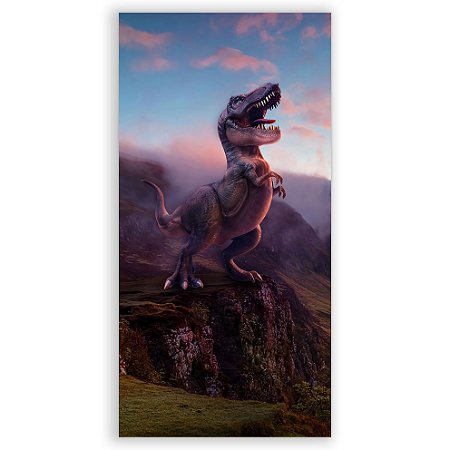 Capa Faixa Lateral Sublimado - Dinossauro