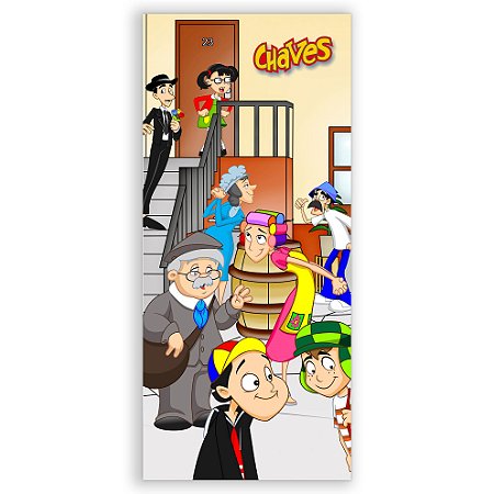 Capa Faixa Lateral Sublimado - Chaves