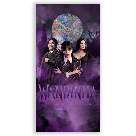 Faixa Lateral - Wandinha - Sublimado 3D