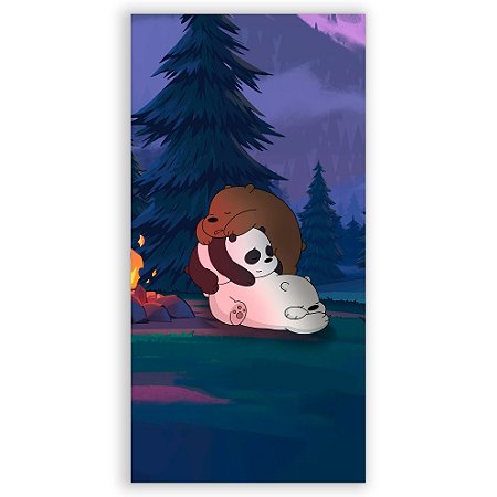 Capa Faixa Lateral Sublimado - Ursos Sem Curso