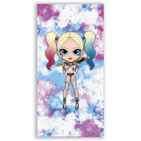 Faixa Lateral - Arlequina - Sublimado 3D