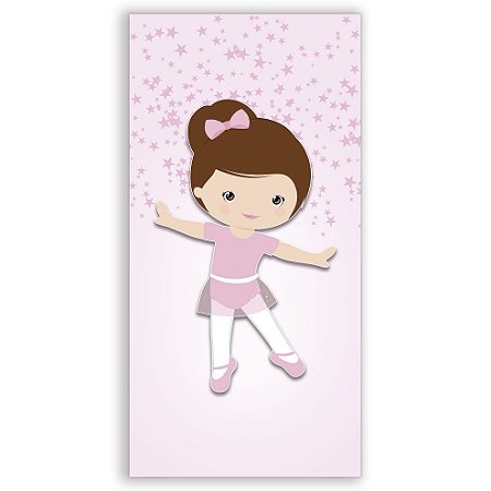 Faixa Lateral - Bailarina - Sublimado 3D