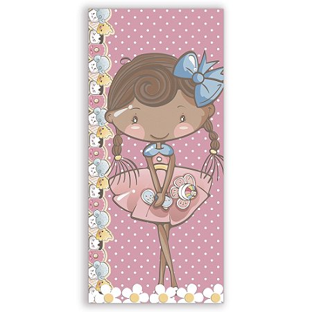 Faixa Lateral - Bailarina - Sublimado 3D