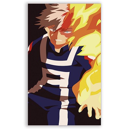 Faixa Lateral - Boku no Hero - Sublimado 3D