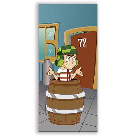 Capa Faixa Lateral Sublimado - Chaves