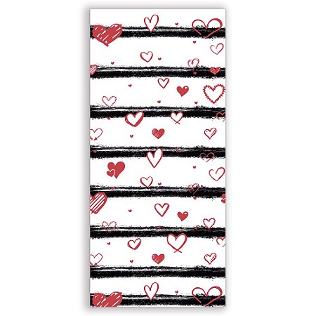 Capa Faixa Lateral Sublimado - Coracao