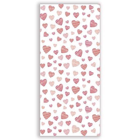 Capa Faixa Lateral Sublimado - Coracao