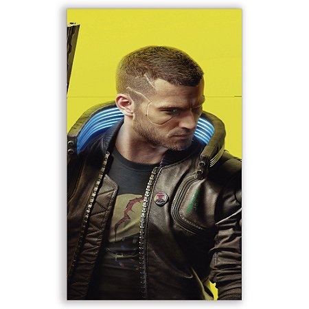 Capa Faixa Lateral Sublimado - Cyberpunk