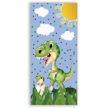 Faixa Lateral - Dinossauro - Sublimado 3D