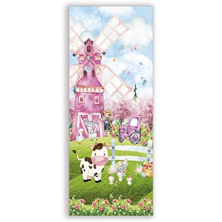 Faixa Lateral - Fazenda Rosa - Sublimado 3D