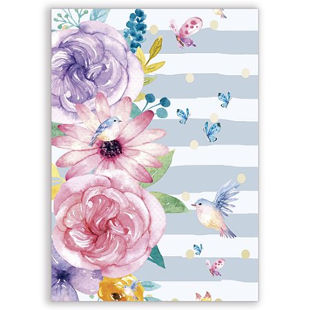 Faixa Lateral - Floral - Sublimado 3D