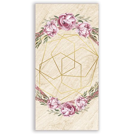 Faixa Lateral - Floral - Sublimado 3D