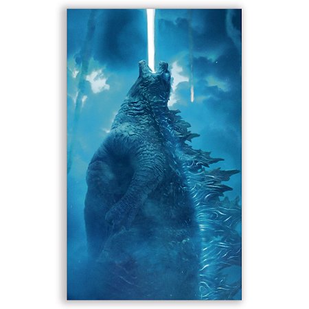 Capa Faixa Lateral Sublimado - Godzilla