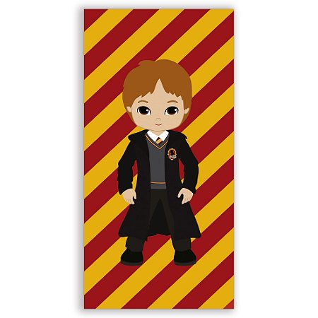 Capa Faixa Lateral Sublimado - Harry Potter