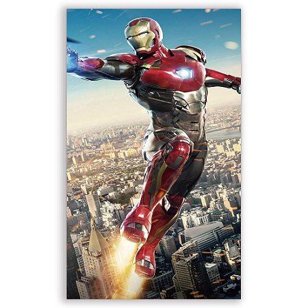 Faixa Lateral - Homem de Ferro - Sublimado 3D