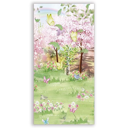 Faixa Lateral - Jardim - Sublimado 3D