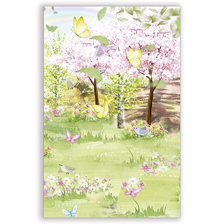 Faixa Lateral - Jardim - Sublimado 3D